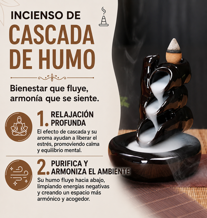 Incienso Cascada De Humo